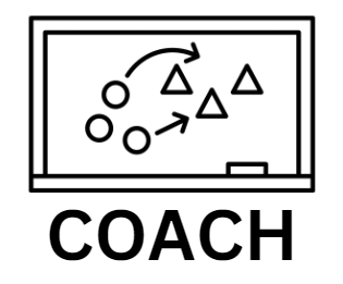 whiteboard with play drawn for coaching